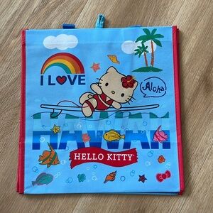 NWT Hello Kitty Hawaii Aloha Reusable Bag